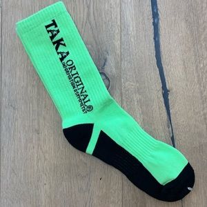 TAKA ORIGINAL Lime Green Socks